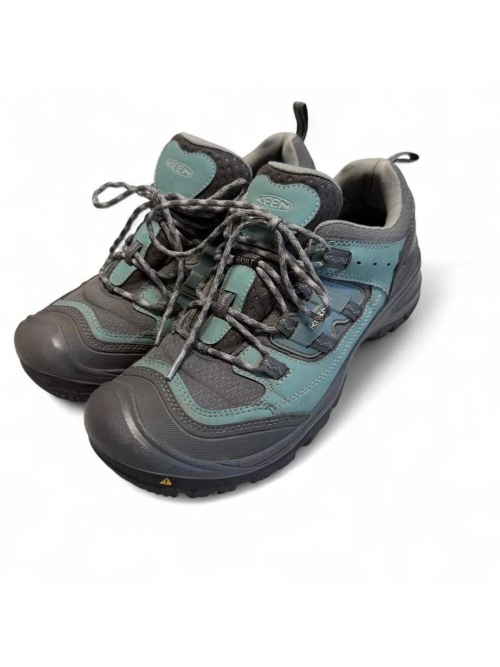 Keen Women's Teal and Gray Hiking Shoes Ankle Boots